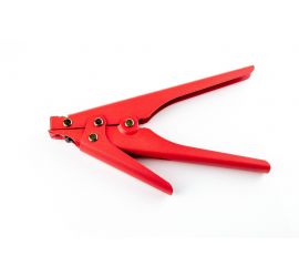 WKK - Pinces pour colliers de serrage - Pour colliers de serrage en plastique de 3,6 mm à 9,0 mm de large - Rouge